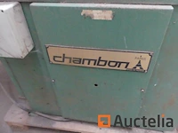 Chambon 168rd schaaf/schaafmachine combinatie - afbeelding 10 van  11