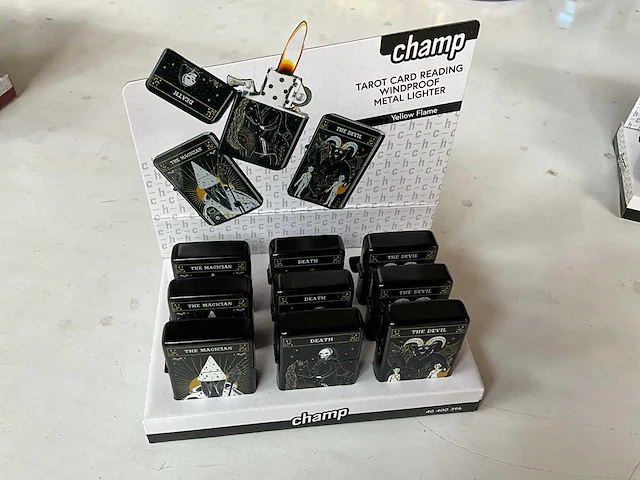 Champ aansteker windproof in display (30x) - afbeelding 3 van  4