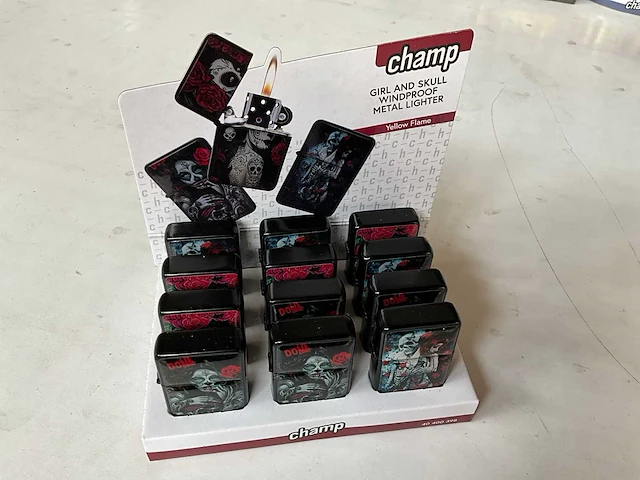 Champ aansteker windproof in display (30x) - afbeelding 4 van  4