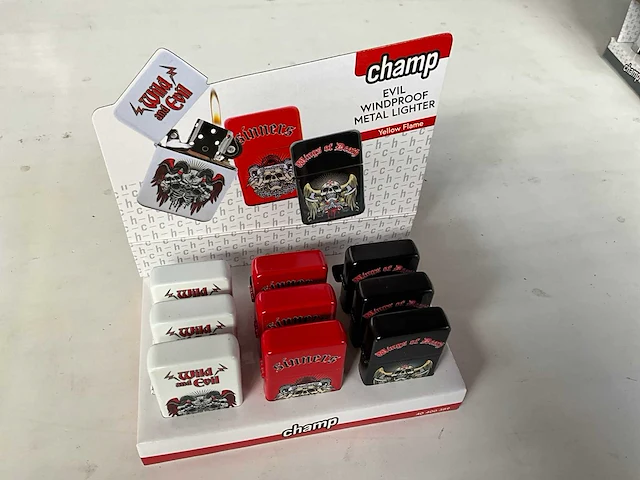 Champ aansteker windproof in display (33x) - afbeelding 6 van  7