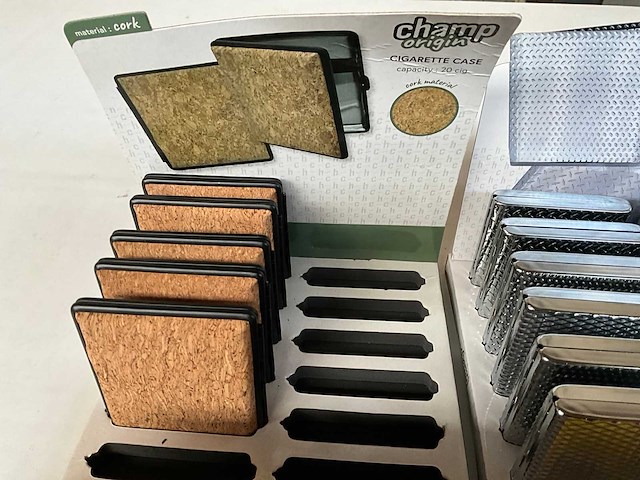 Champ diverse sigaretten cases (62x) - afbeelding 5 van  7
