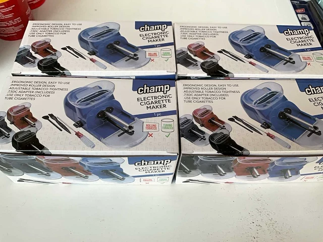 Champ elektronische sigaretten maker machine (4x) - afbeelding 1 van  3