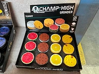 Champ high diverse grinders in display (52x) - afbeelding 6 van  6
