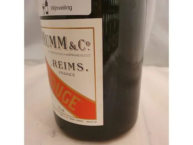 Champagne cordon rouge mumm magnum - afbeelding 3 van  11