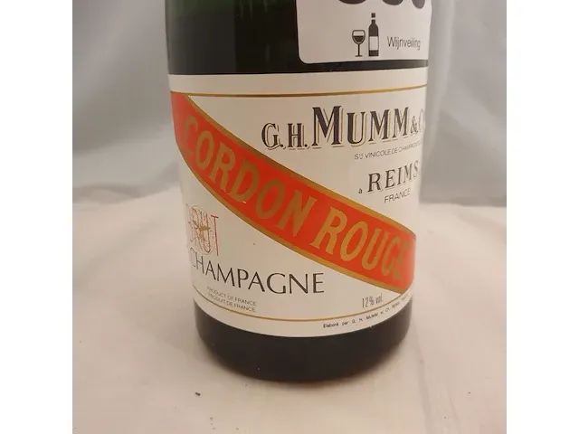Champagne cordon rouge mumm magnum - afbeelding 6 van  11