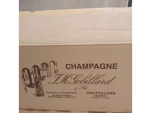 Champagnefles j.m.gobillard jeroboam 3l cuvee an 2000 - afbeelding 3 van  10