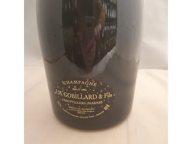 Champagnefles j.m.gobillard jeroboam 3l cuvee an 2000 - afbeelding 7 van  10