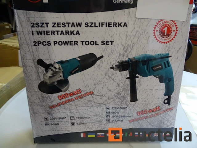 Champion cp-118 hamer boor & haakse slijper - afbeelding 1 van  7