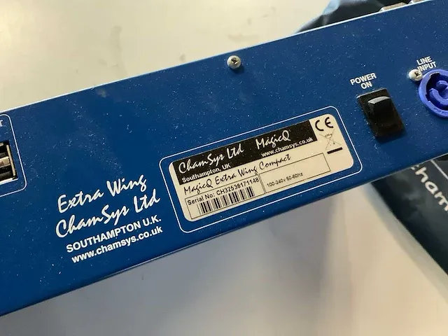 Chamsys magicq extra wing compact lichtmengtafel - afbeelding 5 van  6