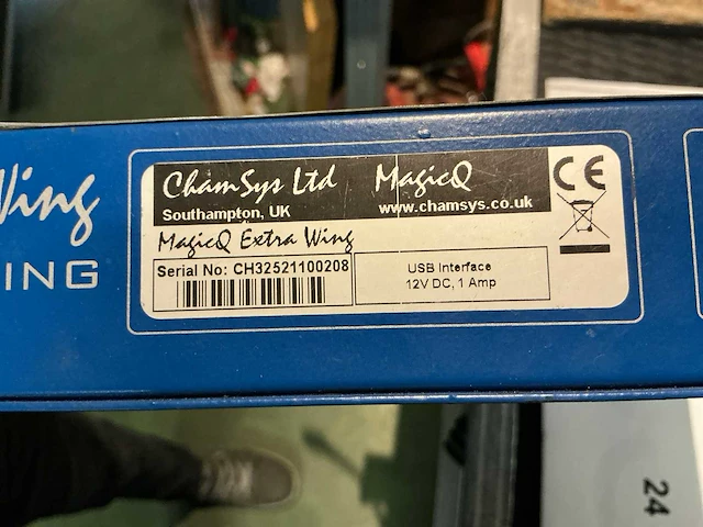 Chamsys magicq extra wing lichtmengtafel - afbeelding 8 van  8