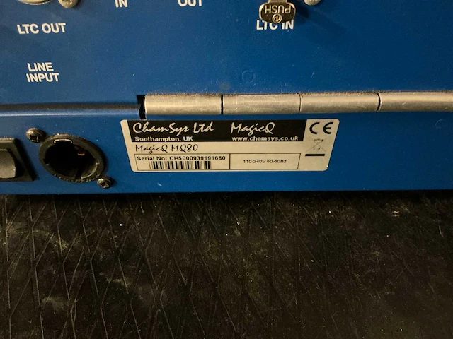 Chamsys magicq mq80 lichtmengtafel - afbeelding 4 van  7