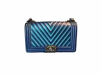 Chanel - boy iridescent stripes limited edition - afbeelding 8 van  15