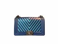 Chanel - boy iridescent stripes limited edition - afbeelding 9 van  15