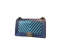 Chanel - boy iridescent stripes limited edition - afbeelding 10 van  15