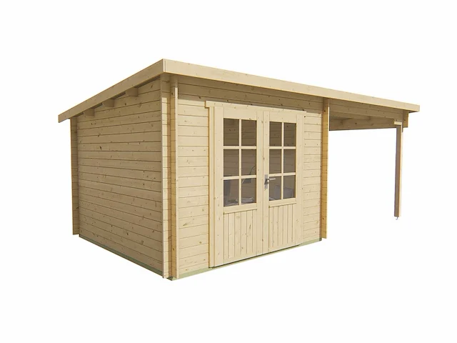 Chappo - tuinhuis 28mm 5980x3000x2170mm onbehandeld - afbeelding 3 van  5