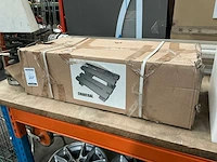 Charcoal kunststof bankje - afbeelding 2 van  2