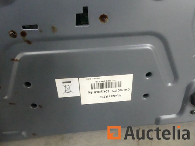 Charder r260 externe platenweegschaal - afbeelding 2 van  3