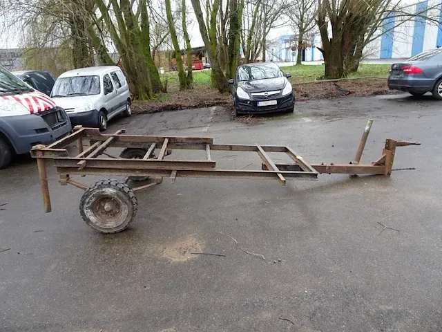 Chassis aanhangwagen - afbeelding 3 van  6