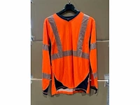 Chatard - hi vis - t-shirt lange mouw maat s-5xl (83x) - afbeelding 1 van  1