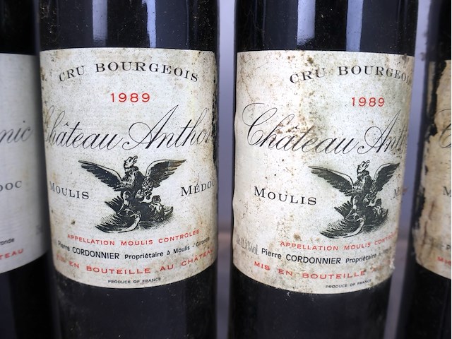 Chateau anthonic 1989 (x6) - afbeelding 2 van  4
