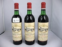 Chateau chasse-spleen 1971 (x3)
