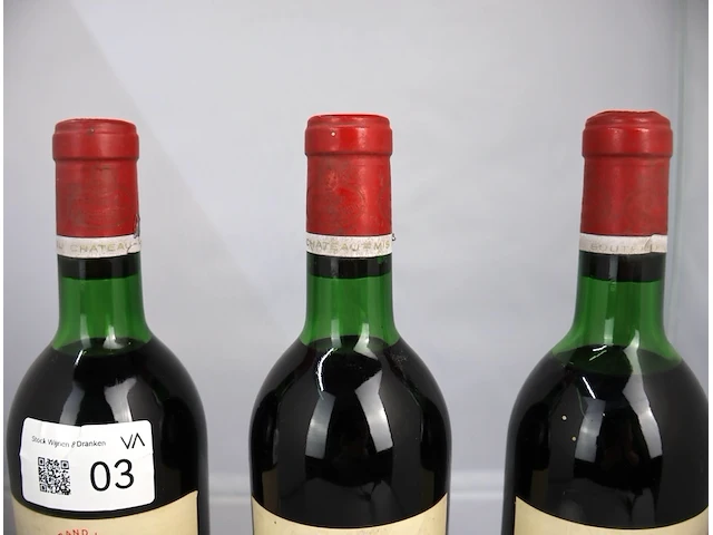 Chateau chasse-spleen 1971 (x3) - afbeelding 4 van  4
