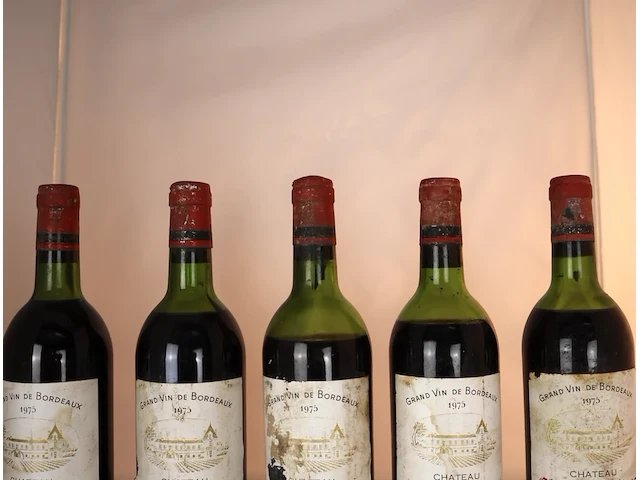 Chateau cheret pitres 1975 (x5) - afbeelding 3 van  3