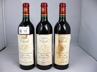 Chateau clarke 1982 (x3) - afbeelding 1 van  4