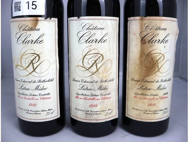 Chateau clarke 1982 (x3) - afbeelding 2 van  4
