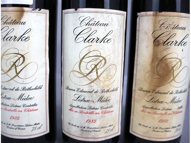 Chateau clarke 1982 (x3) - afbeelding 3 van  4