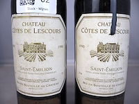 Chateau cotes de lescours 1990 (x2) - afbeelding 2 van  4