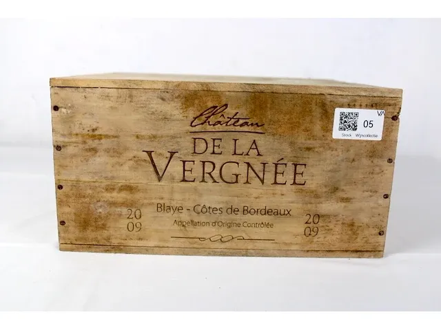 Chateau de la vergnee 2009 (x6) - afbeelding 1 van  2