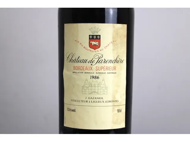 Chateau de parenchere 1986 - afbeelding 2 van  3