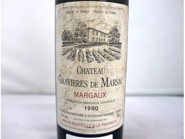 Château gravières de marsac 1990 - afbeelding 2 van  3