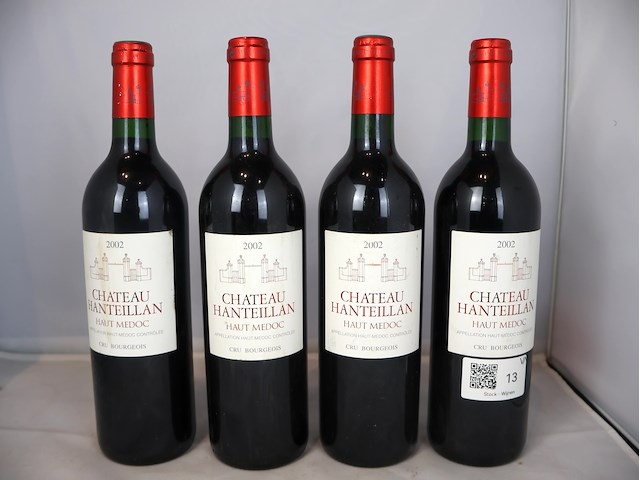 Chateau hanteillan 2002 (x4) - afbeelding 1 van  5