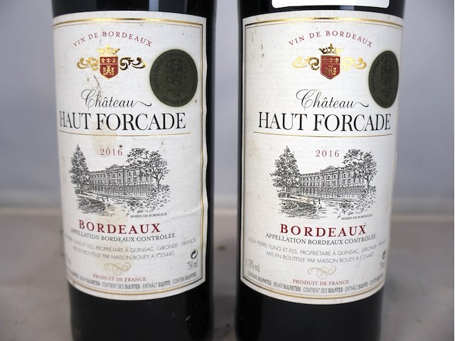 Chateau haut forcade 2016 (x2) - afbeelding 2 van  3