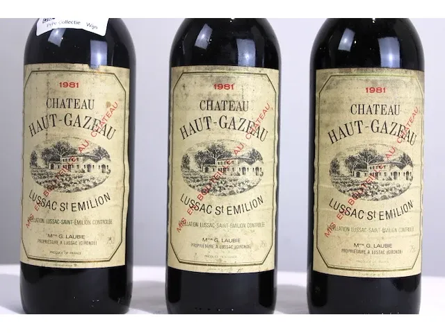 Chateau haut-gazeau 1981 (x3) - afbeelding 2 van  4