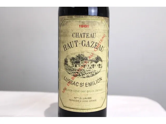 Chateau haut-gazeau 1981 (x3) - afbeelding 3 van  4