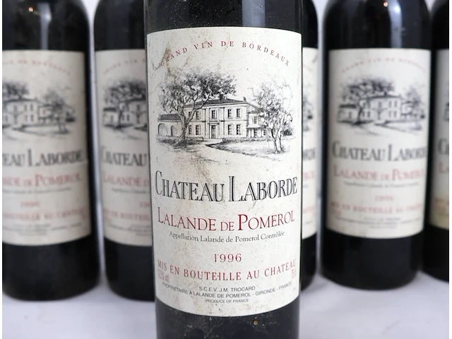 Château laborde 1996, lalande de pomerol (x7) - afbeelding 2 van  7