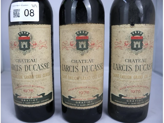 Chateau larcis ducasse 1976 (x3) - afbeelding 2 van  4