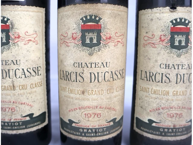 Chateau larcis ducasse 1976 (x3) - afbeelding 3 van  4