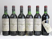 Chateau l'arrosee 1971 (x6) - afbeelding 1 van  5