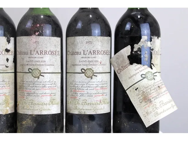 Chateau l'arrosee 1971 (x6) - afbeelding 3 van  5