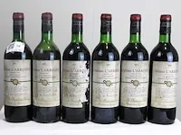 Chateau l'arrosee 1971 (x6) - afbeelding 1 van  5