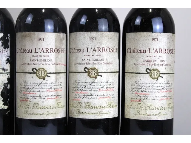 Chateau l'arrosee 1971 (x6) - afbeelding 3 van  5