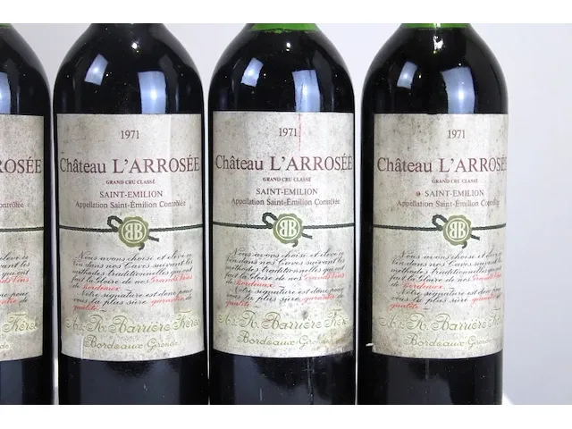 Chateau l'arrosee 1971 (x6) - afbeelding 3 van  5