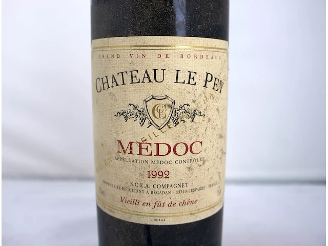 Château le pey cru bourgeois 1992 - afbeelding 2 van  3