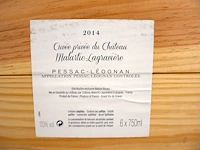 Chateau malartic-lagraviere 2014 (x6) - afbeelding 2 van  2