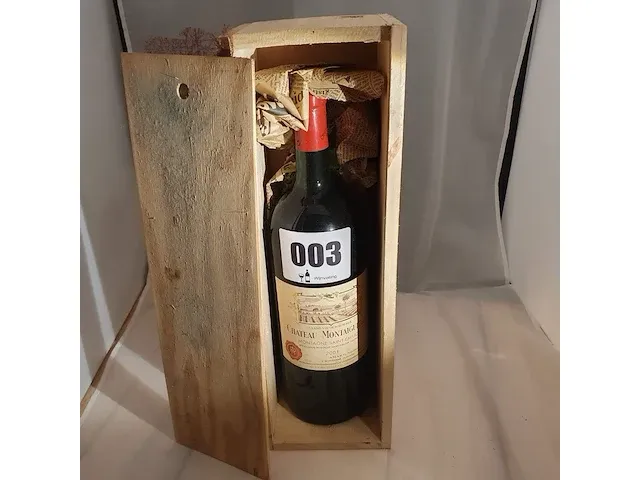 Château montaiguillon saint-émilion 2001 magnum - afbeelding 1 van  5