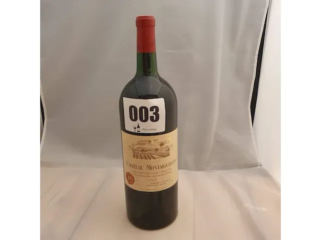 Château montaiguillon saint-émilion 2001 magnum - afbeelding 2 van  5